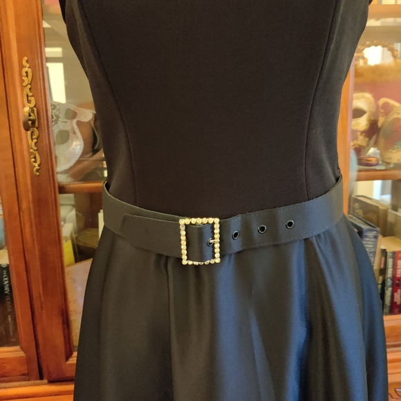 NWOT Black Cocktail Dress - Picture 6 of 6